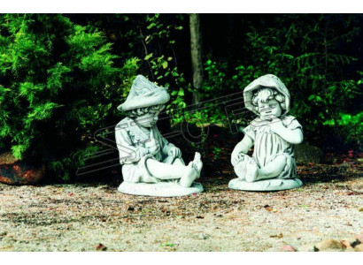 Enfant 71cm Sculpture Figure de conception Figure Statue Statues de jardin